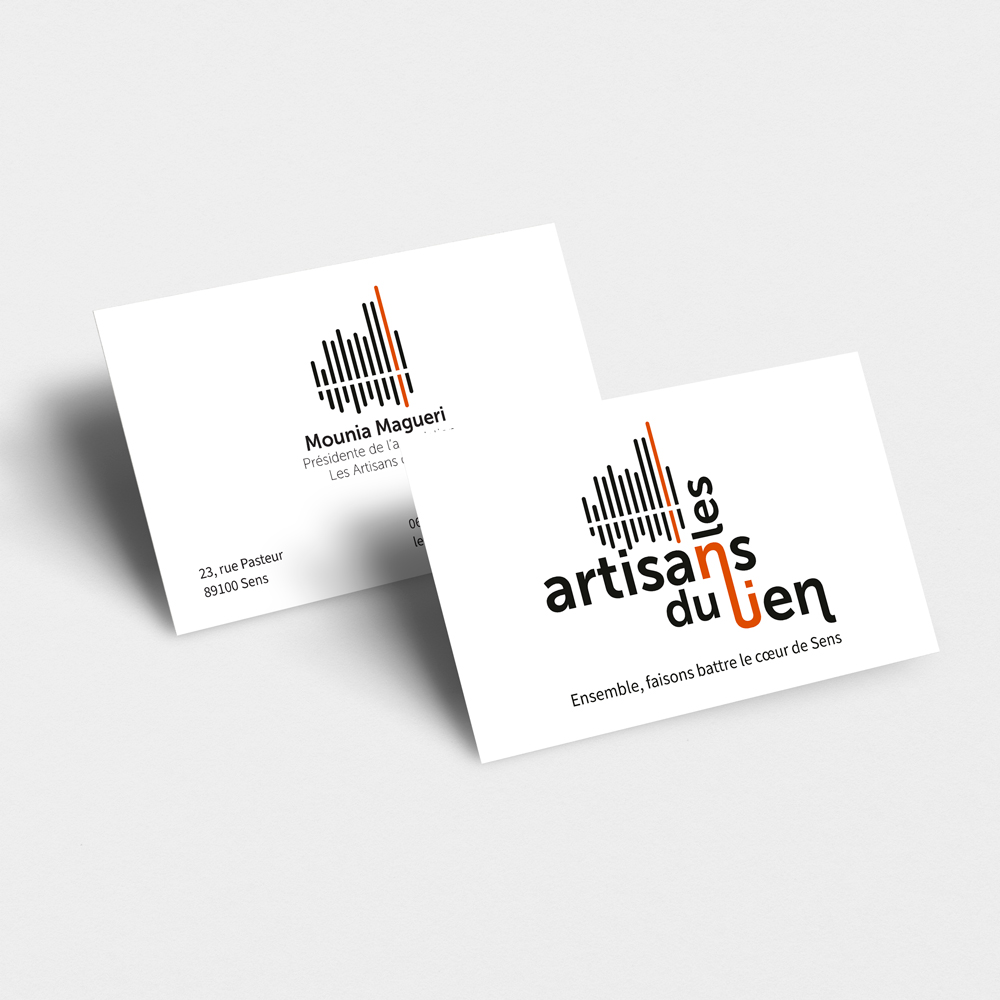 Création d'un logo et de la charte graphique pour Les Artisans du lien