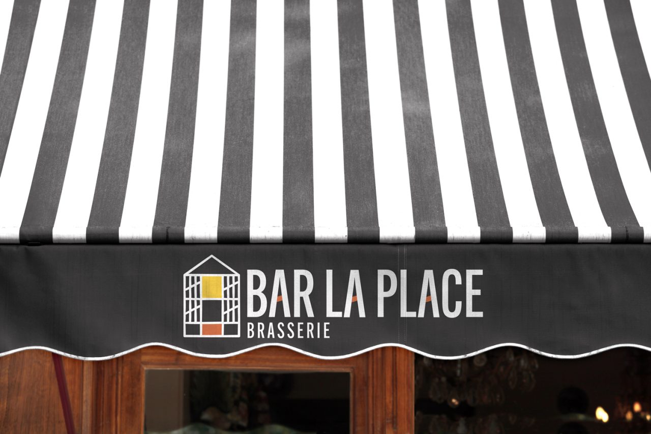 Création du logo pour le Bar La Place