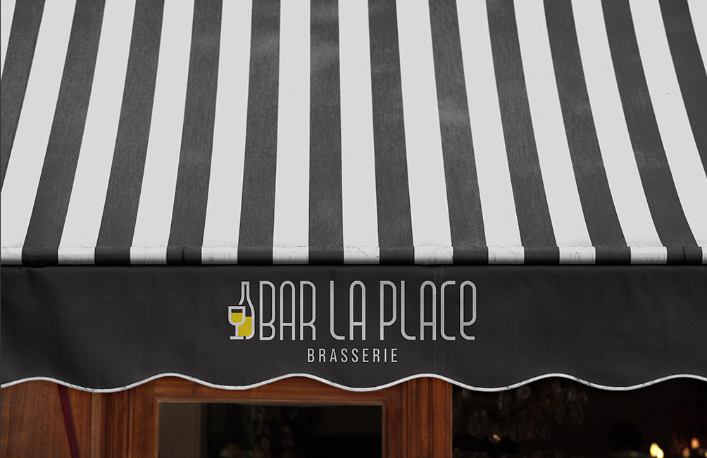 Création du logo pour le Bar La Place